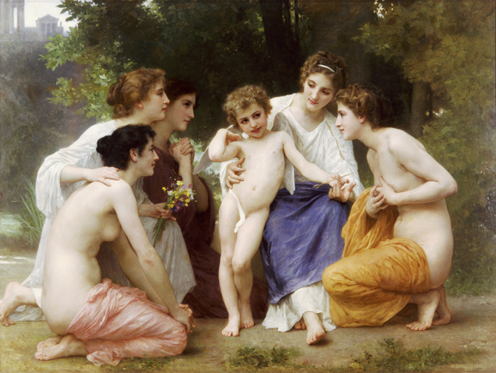  阿道夫·布格罗 Adolphe Bouguereau —— 倾慕
